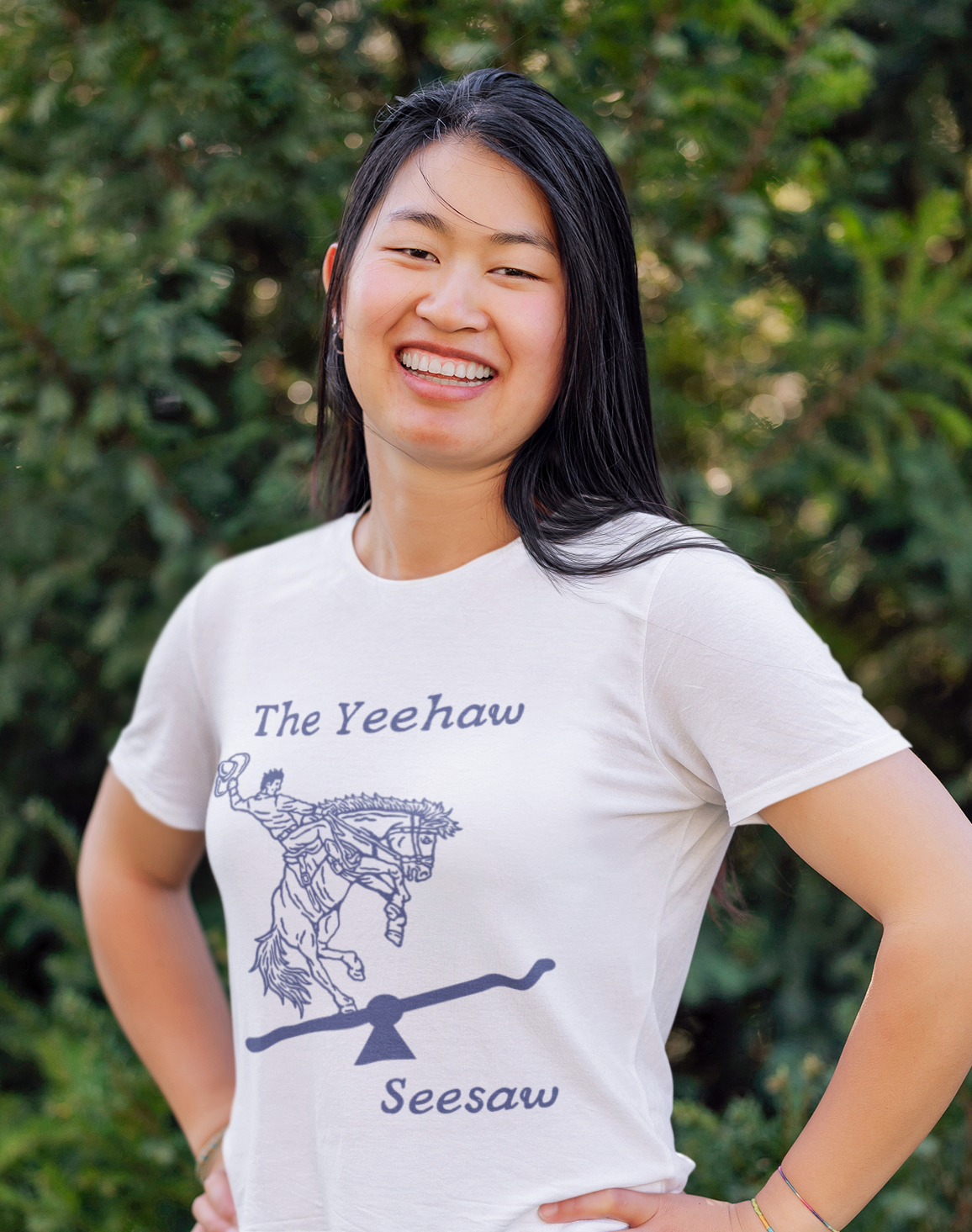Yeehaw Seesaw Short Sleeve Tee