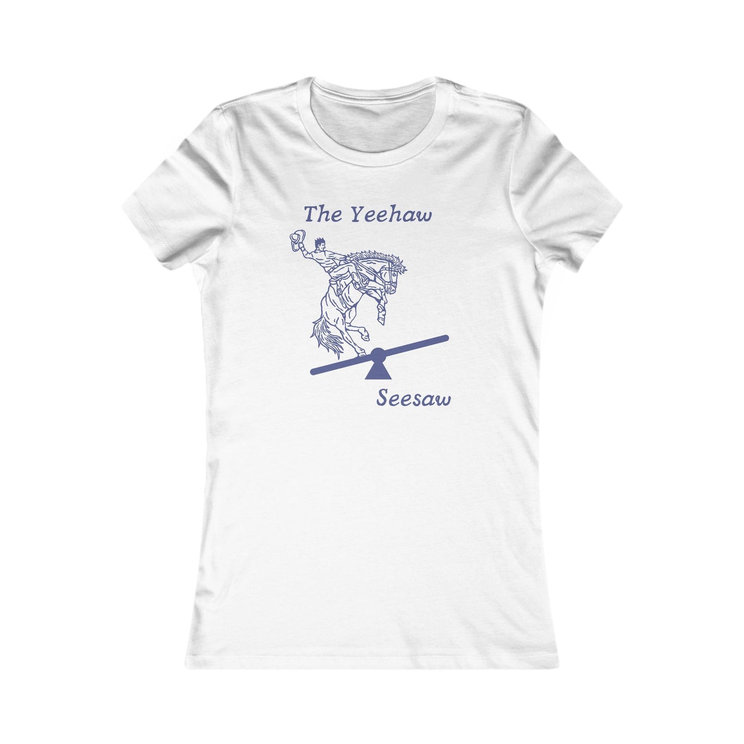 Yeehaw Seesaw Short Sleeve Tee