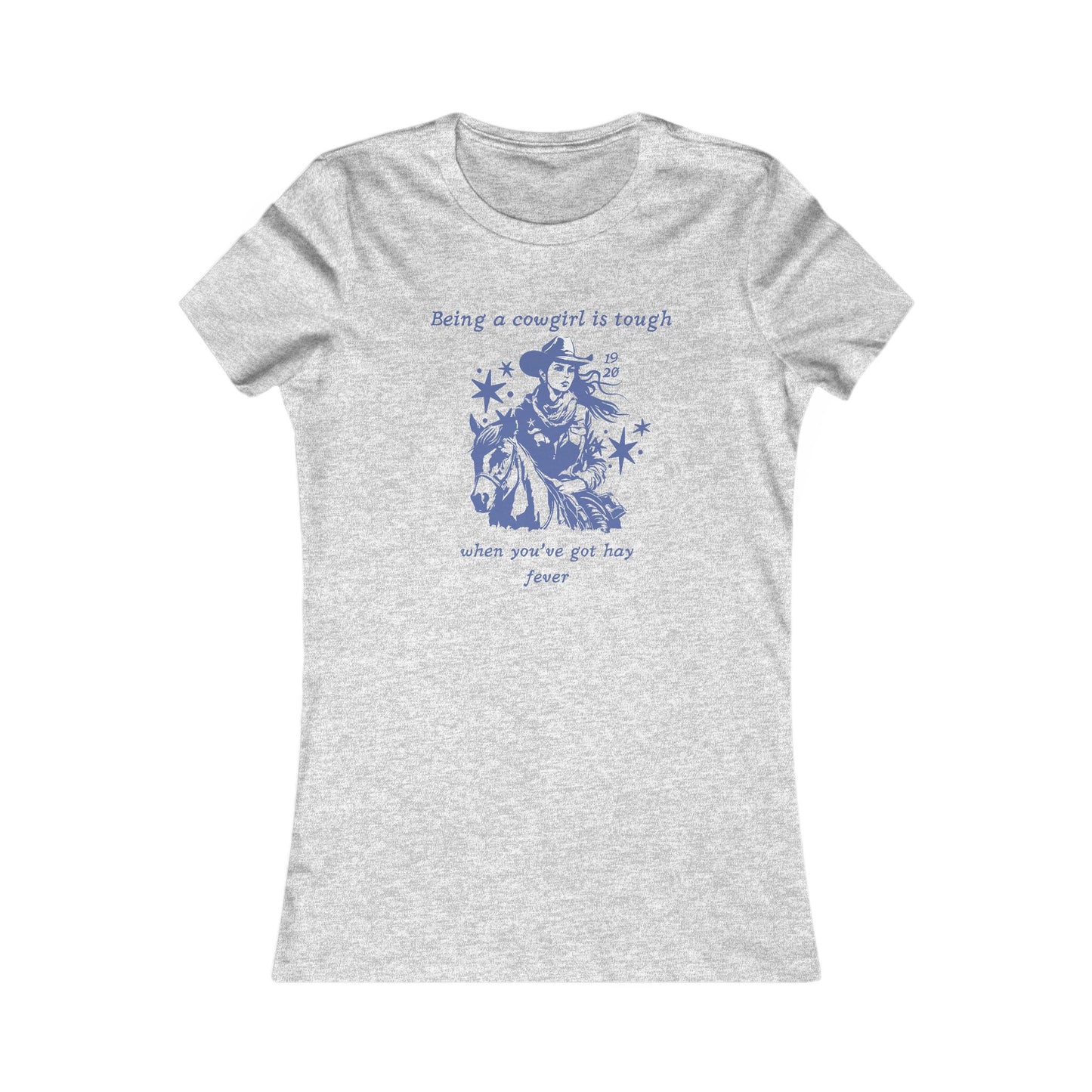 Hayfever Cowgirl Short Sleeve Tee