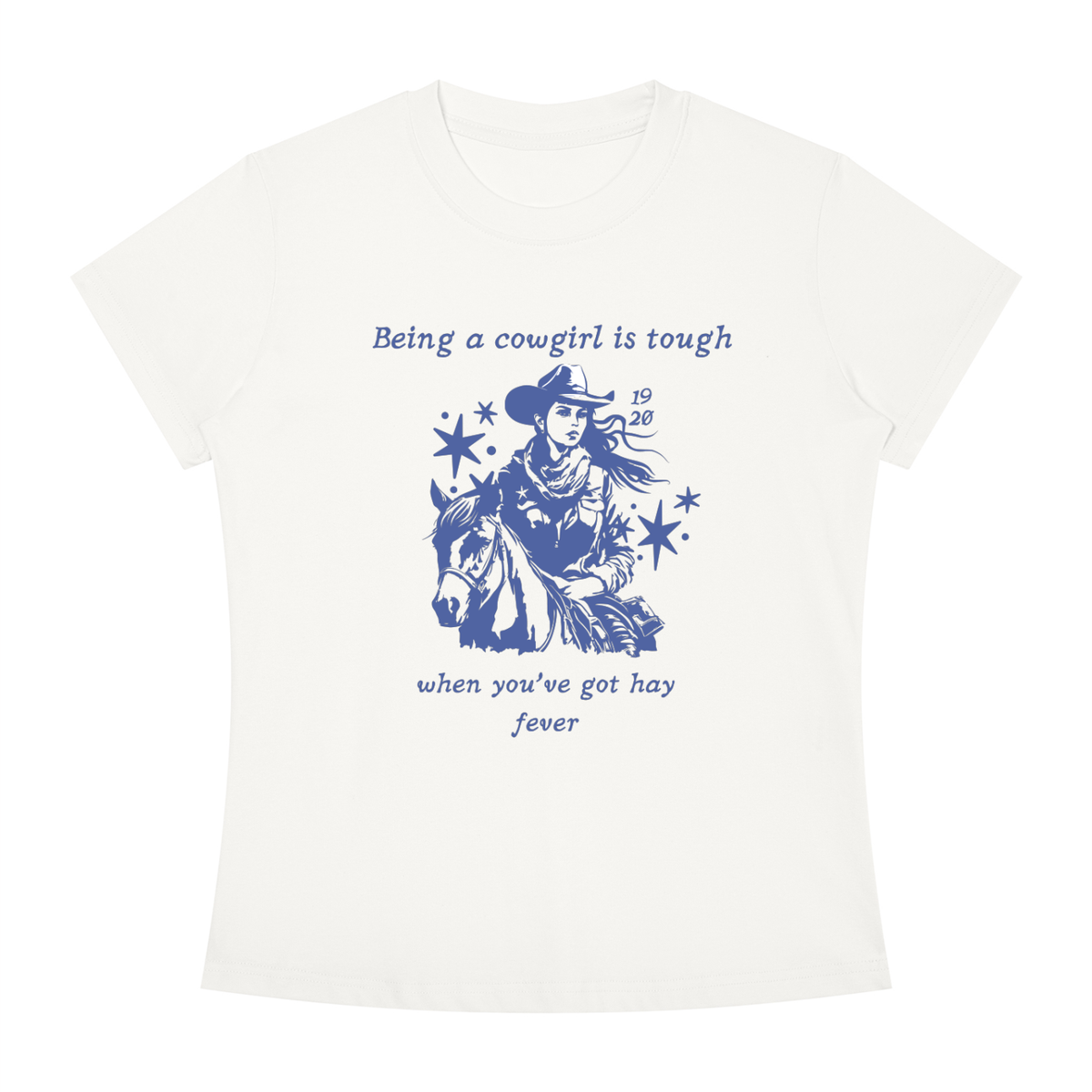 Hayfever Cowgirl Short Sleeve T-Shirt